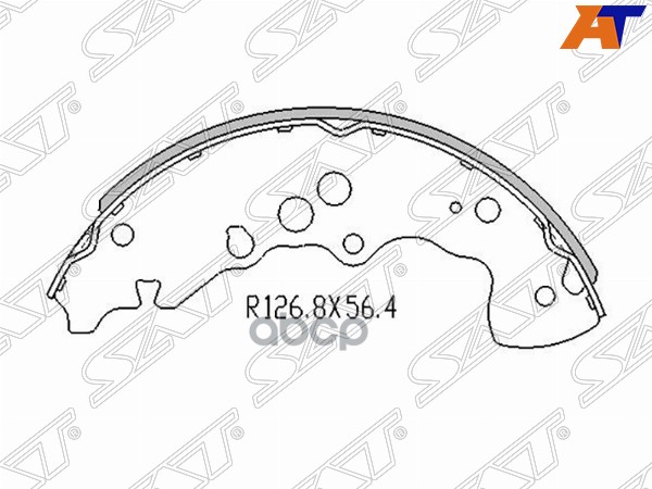 

Колодки Тормозные Зад Suzuki Grand Vitara 01-05/Xl-7 01-05 Sat арт. ST-53200-52D10