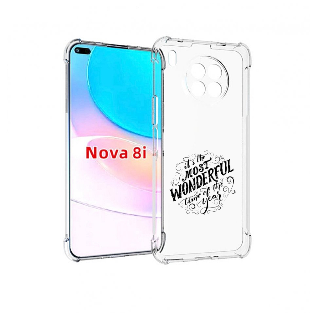 

Чехол бампер MyPads Wonderful для Huawei Nova 8i, Прозрачный, Tocco