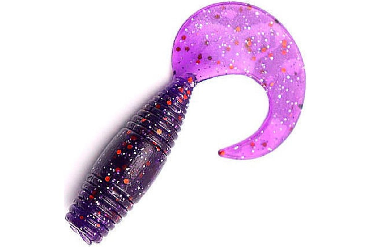 

Твистер YAMAN PRO Spry Tail, р.3 inch, цвет #08 - Violet (уп.8 шт), Фиолетовый