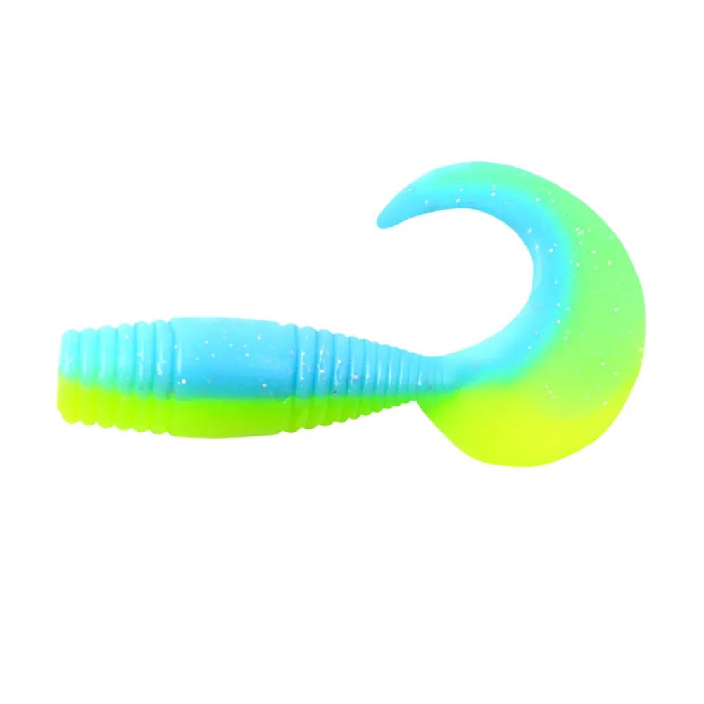 

Твистер YAMAN PRO Spry Tail, р.3 inch, цвет #18 - Ice Chartreuse (уп. 8 шт.), Зеленый;голубой
