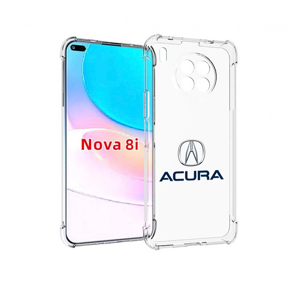 

Чехол бампер MyPads acura-акура-2 для Huawei Nova 8i, Прозрачный, Tocco