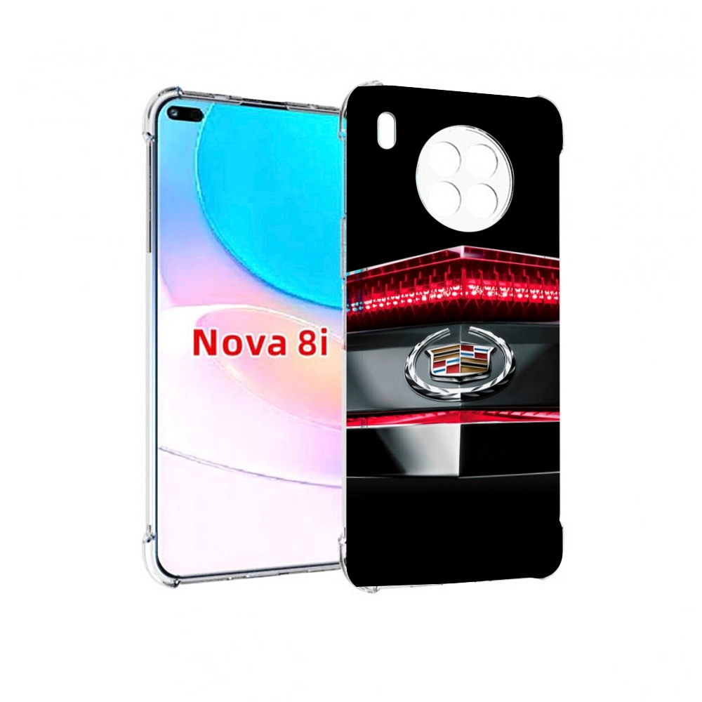 

Чехол бампер MyPads cadillac-кадилак-1 мусжкой для Huawei Nova 8, Прозрачный, Tocco