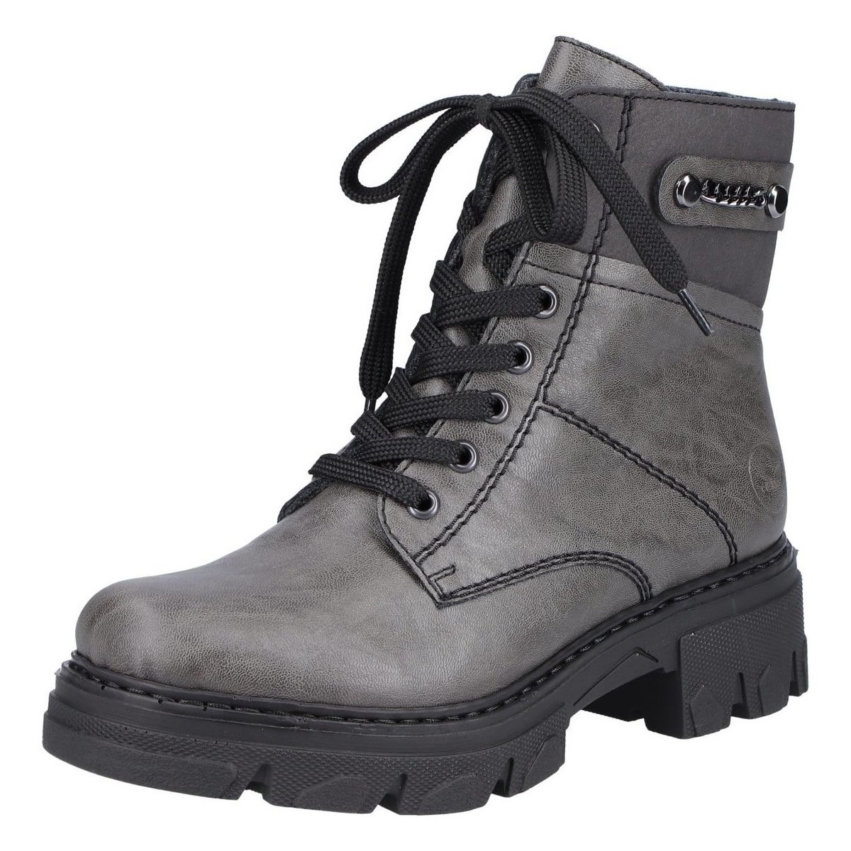 

Ботинки женские Rieker 23774012 серые 38 EU, Серый, 23774012