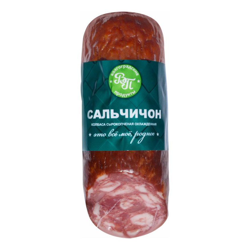 

Колбаса сырокопченая Волгоградские Продукты Сальчичон полусухая 350 г