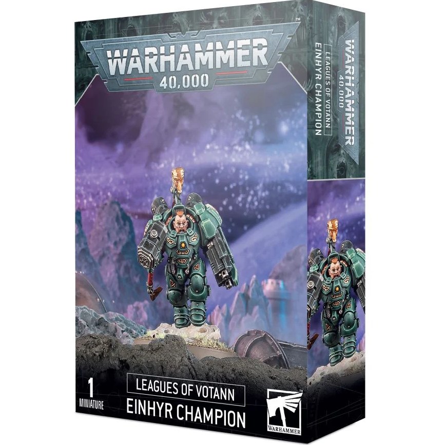 Миниатюра для игры Games Workshop Warhammer 40000 Leagues of Votann Einhyr Champion 69-14