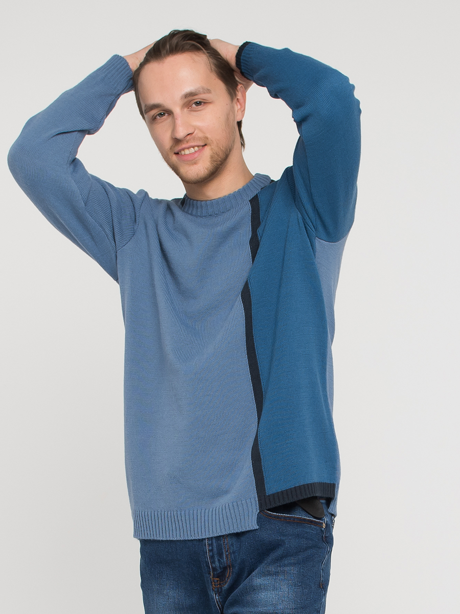 

Джемпер мужской 212-12266 VAY голубой 56 RU, 212-12266