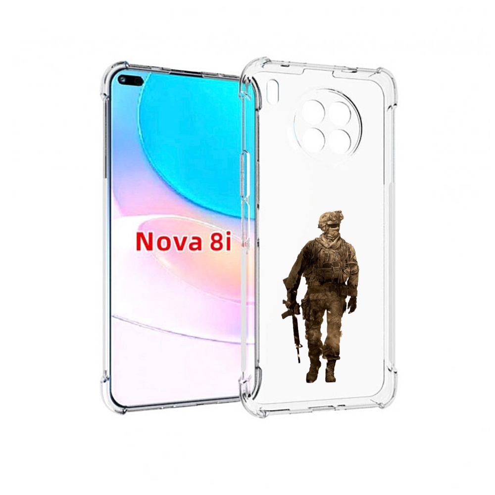 

Чехол бампер MyPads call-of-duty мужской для Huawei Nova 8i, Прозрачный, Tocco