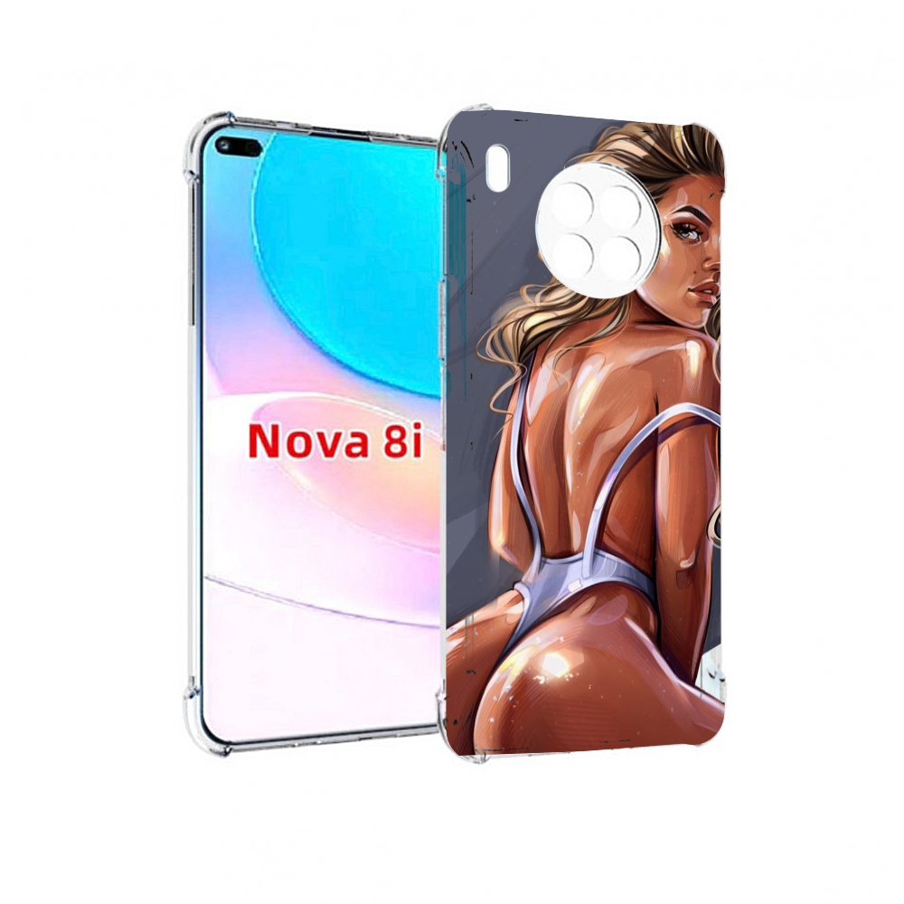 

Чехол бампер MyPads craigos-art для Huawei Nova 8i, Прозрачный, Tocco