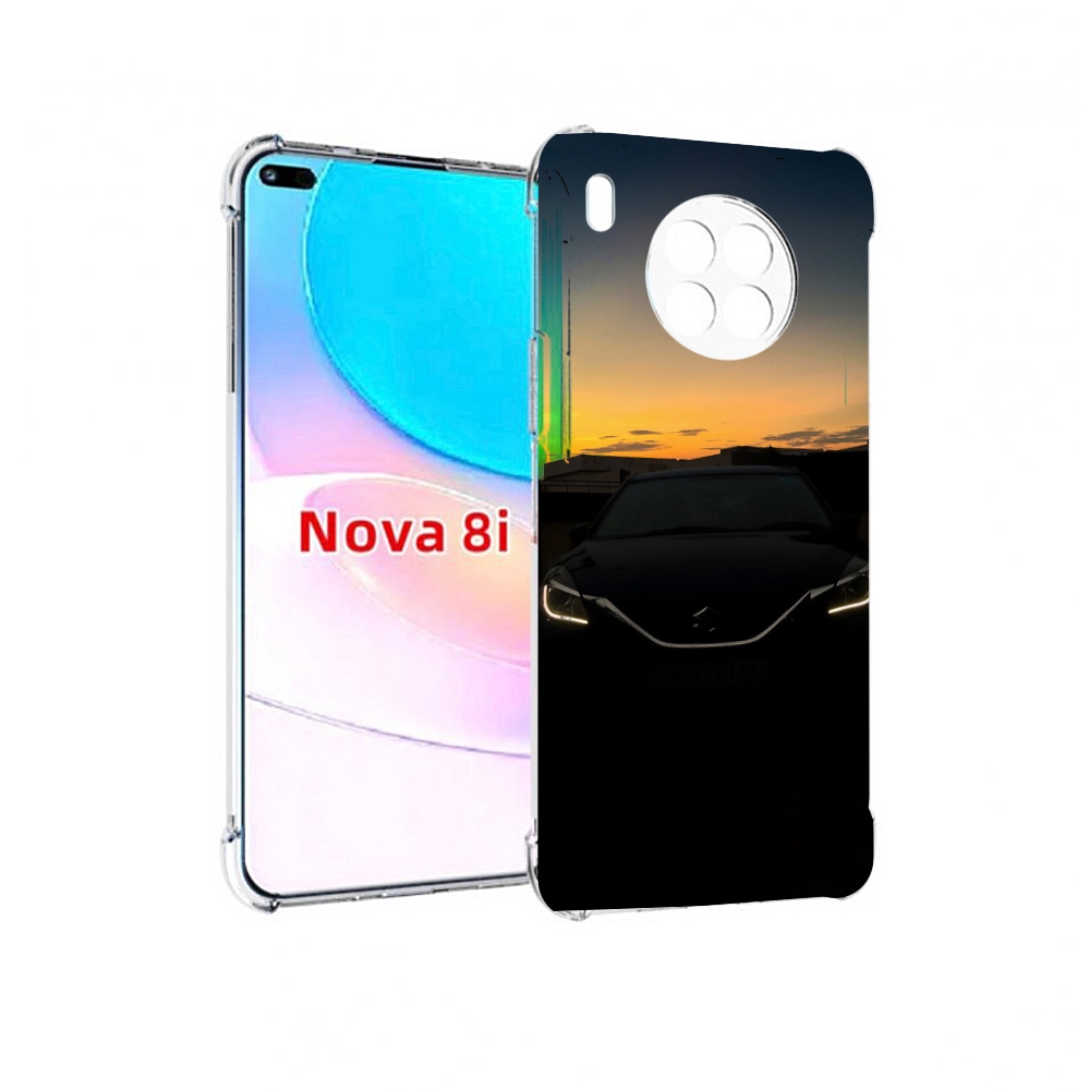 

Чехол бампер MyPads suzuki 2 сузуки мужской для Huawei Nova 8i, Прозрачный, Tocco