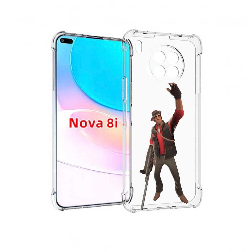 

Чехол бампер MyPads team-fortress-2 для Huawei Nova 8i, Прозрачный, Tocco