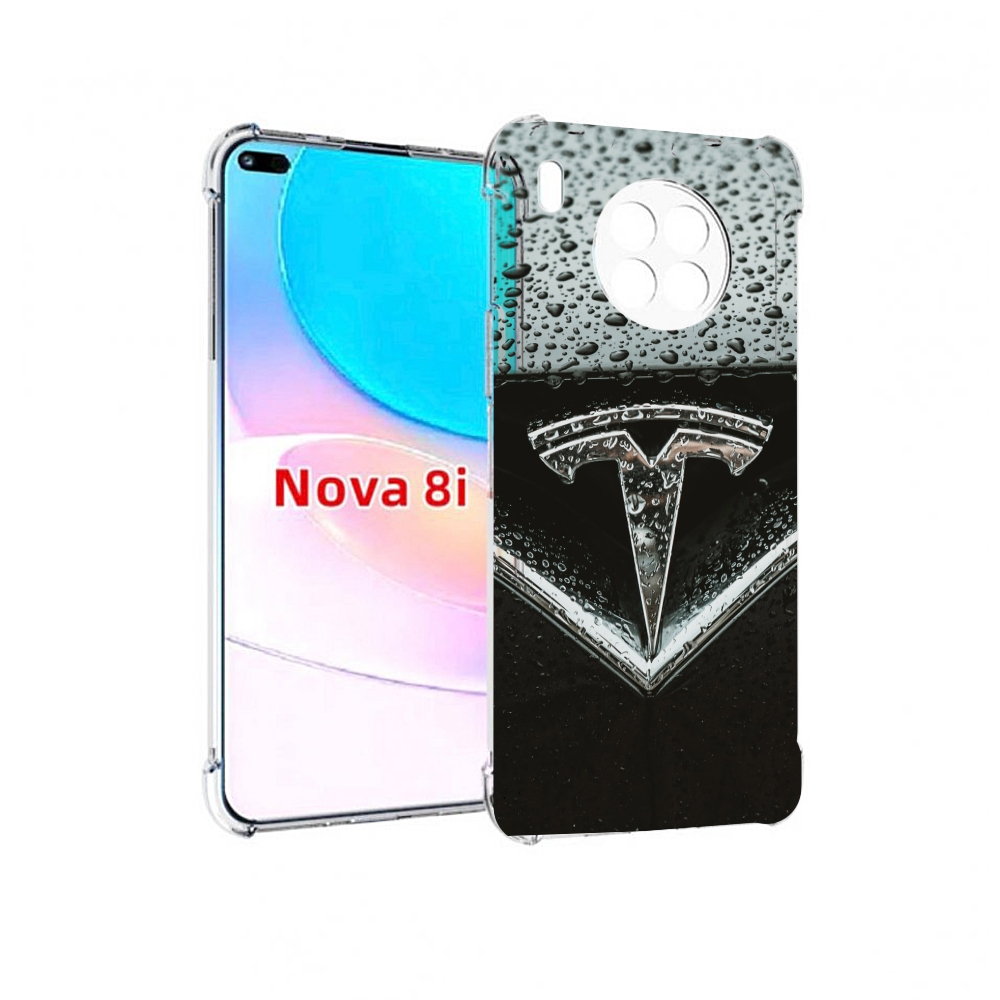 

Чехол бампер MyPads tesla тесла 1 для Huawei Nova 8i, Прозрачный, Tocco