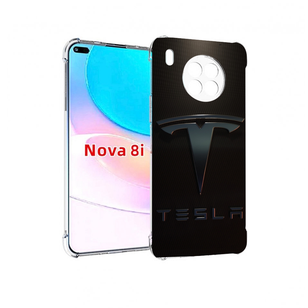 

Чехол бампер MyPads tesla тесла 3 для Huawei Nova 8i, Прозрачный, Tocco