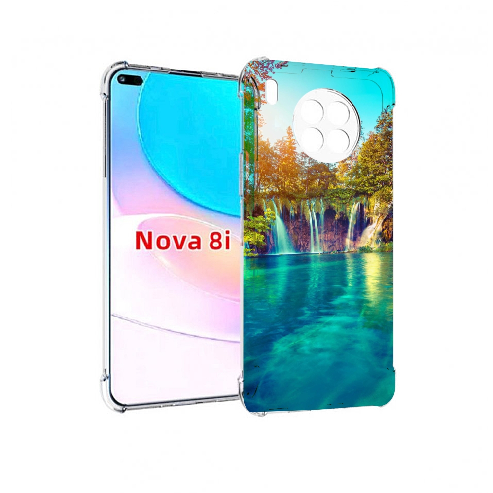 

Чехол бампер MyPads Водапад-2 для Huawei Nova 8i, Прозрачный, Tocco