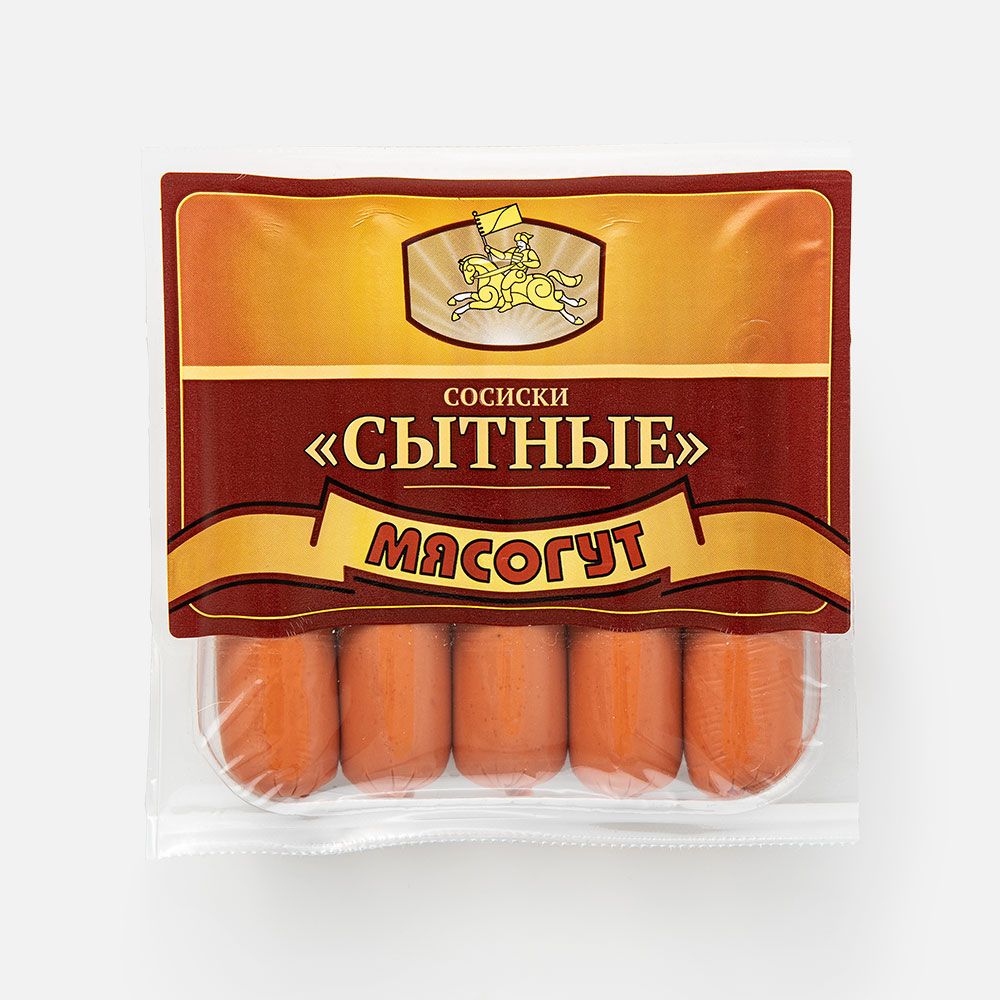 

Сосиски Родные места Сытные 290 г