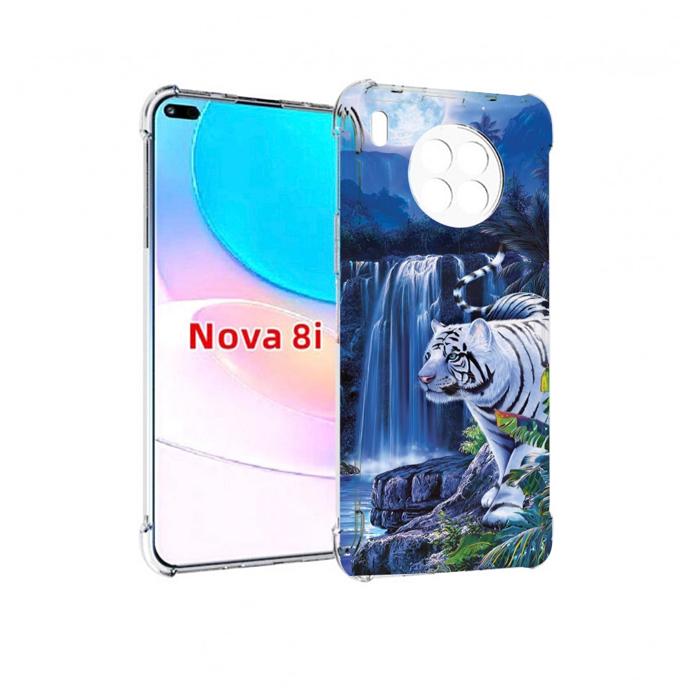 

Чехол бампер MyPads Водопад для Huawei Nova 8i, Прозрачный, Tocco