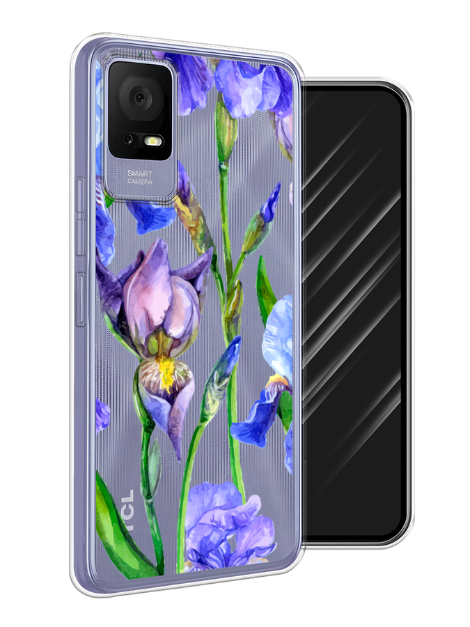 

Чехол Awog на TCL 405 "Синие ирисы", Фиолетовый;голубой;зеленый, 291450-8