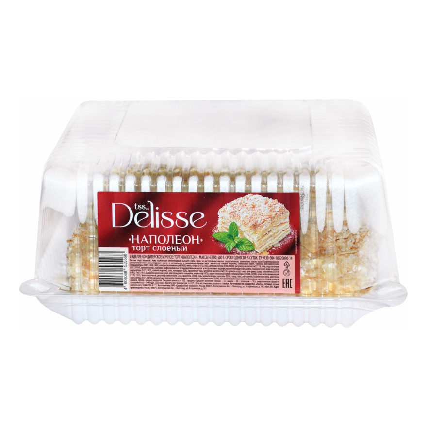 

Торт Delisse Наполеон 500 г