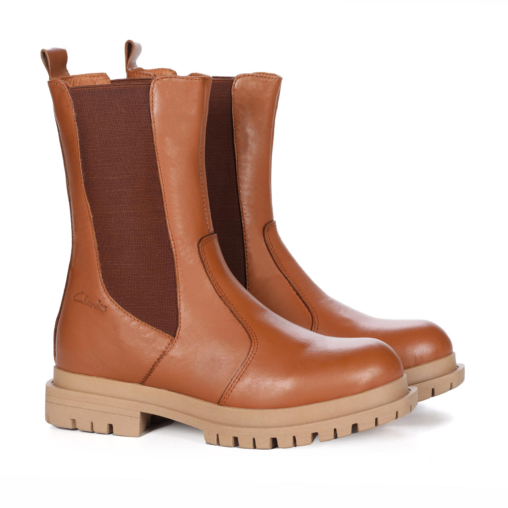 

Ботинки женские Clarks 3720 коричневые 37 EU, Коричневый, 3720