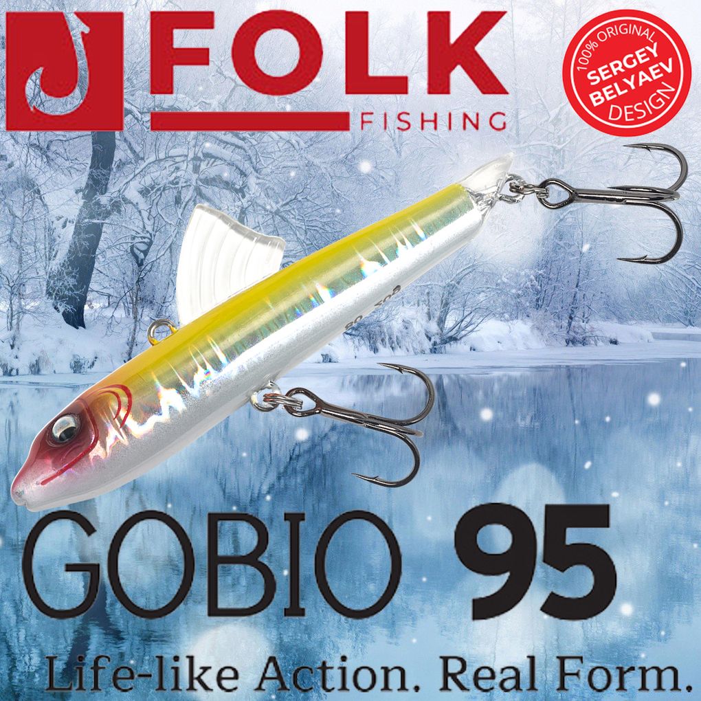 Воблер Folkfishing (Vib) Gobio 95мм 30гр #FVG-09