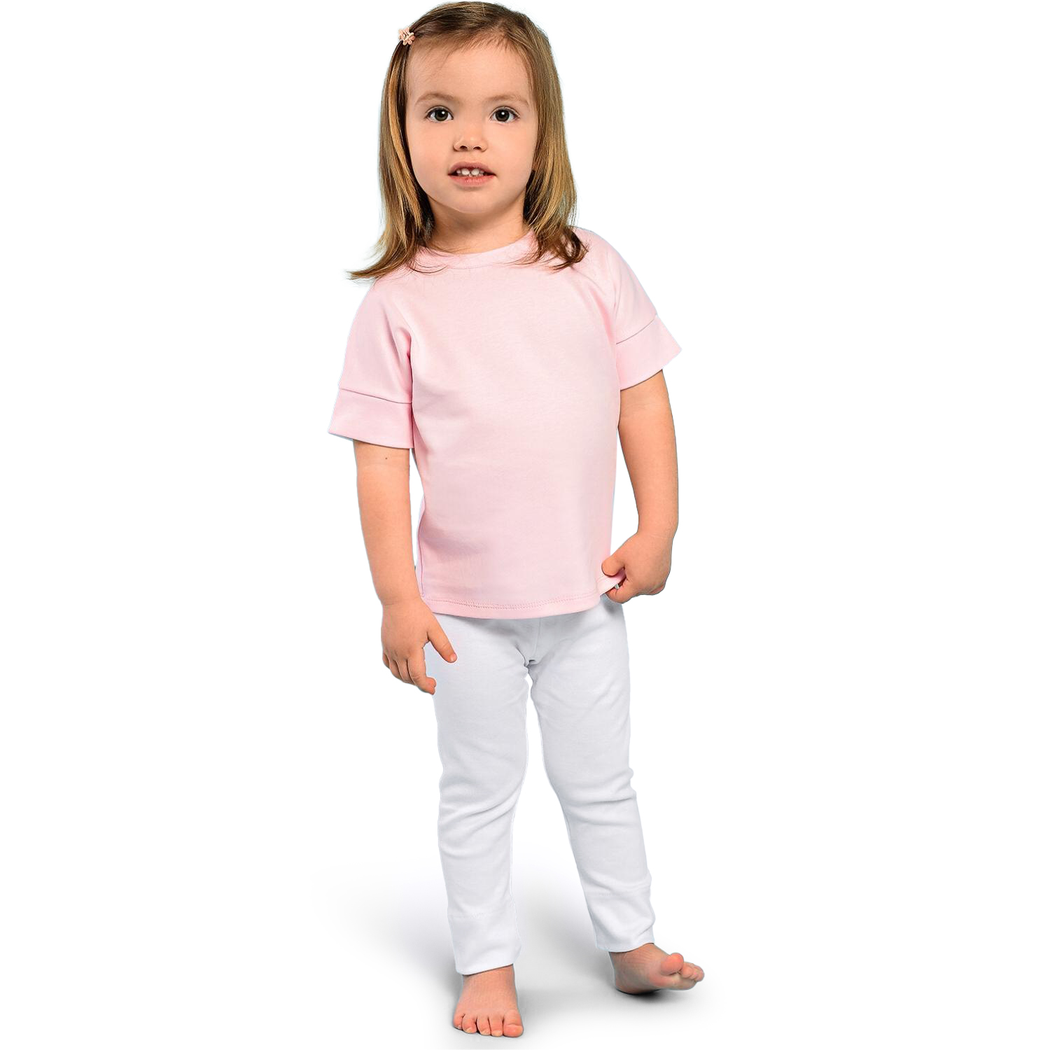 

Футболка детская loombee C-FP, розовый, 68, C-FP