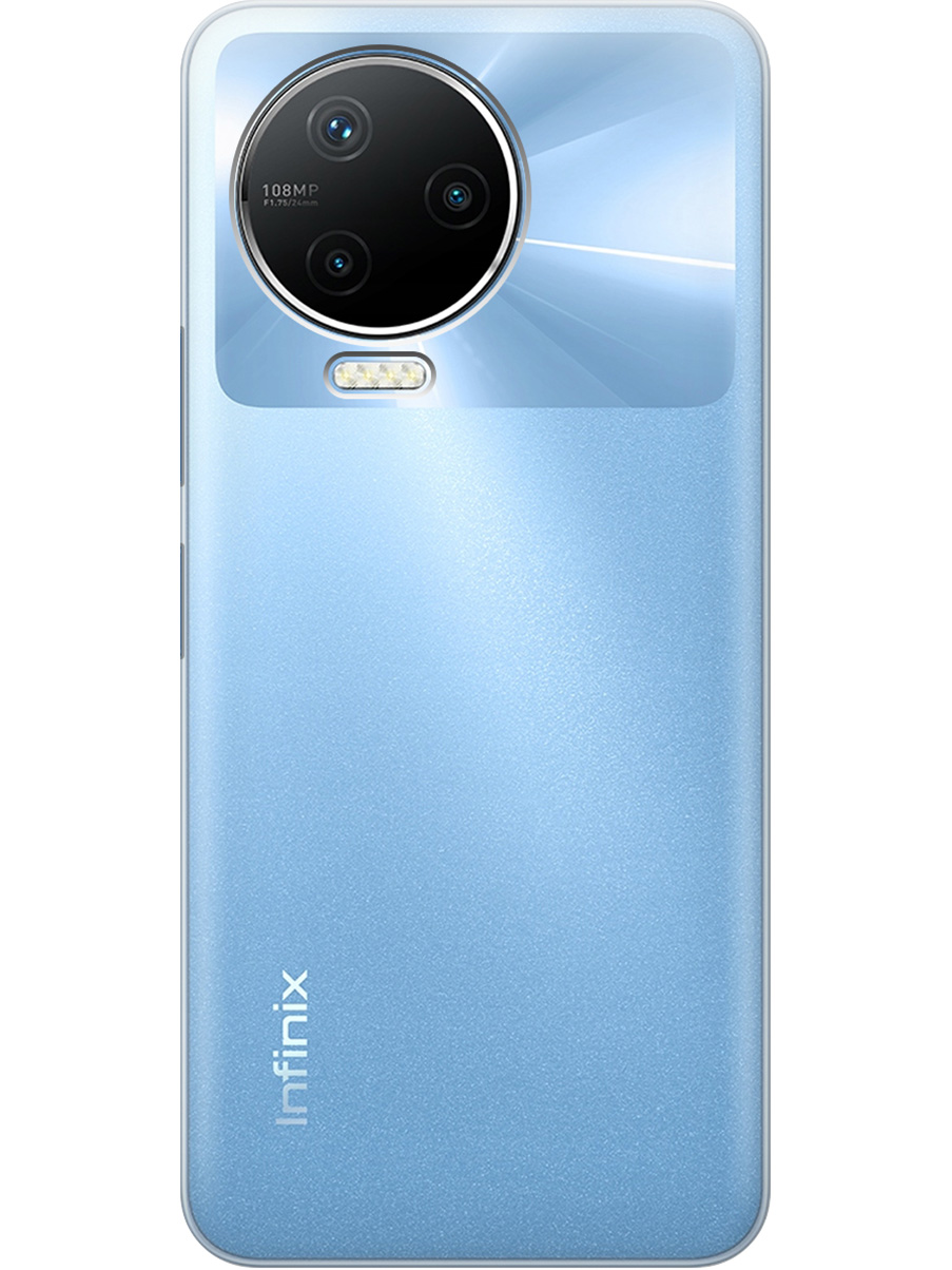 

Силиконовый чехол на Infinix Note 12 Pro прозрачный, 762092731