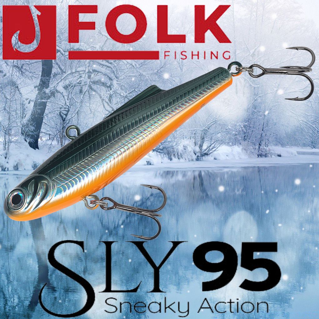 Воблер Folkfishing (Vib) Sly 95мм 30гр #FVS-12