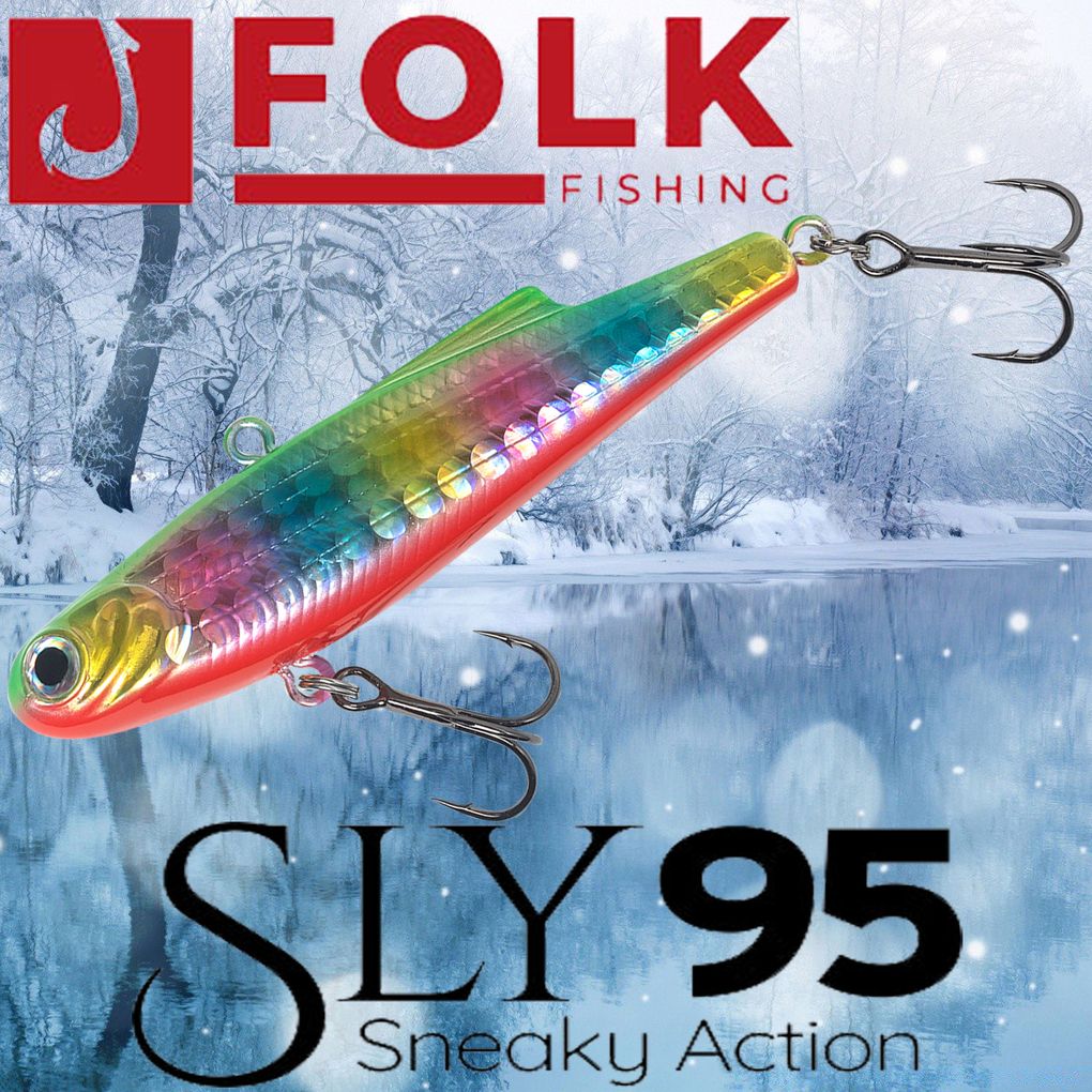 Воблер Folkfishing (Vib) Sly 95мм 30гр #FVS-14