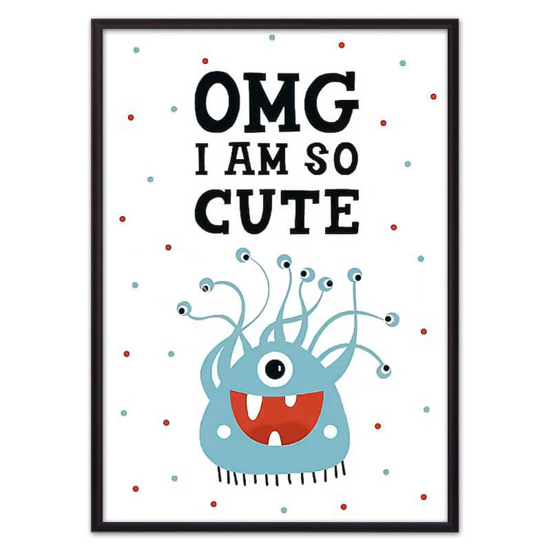 

Монстр "Cute" ВЫБОР РАЗМЕРА:30 х 40 см