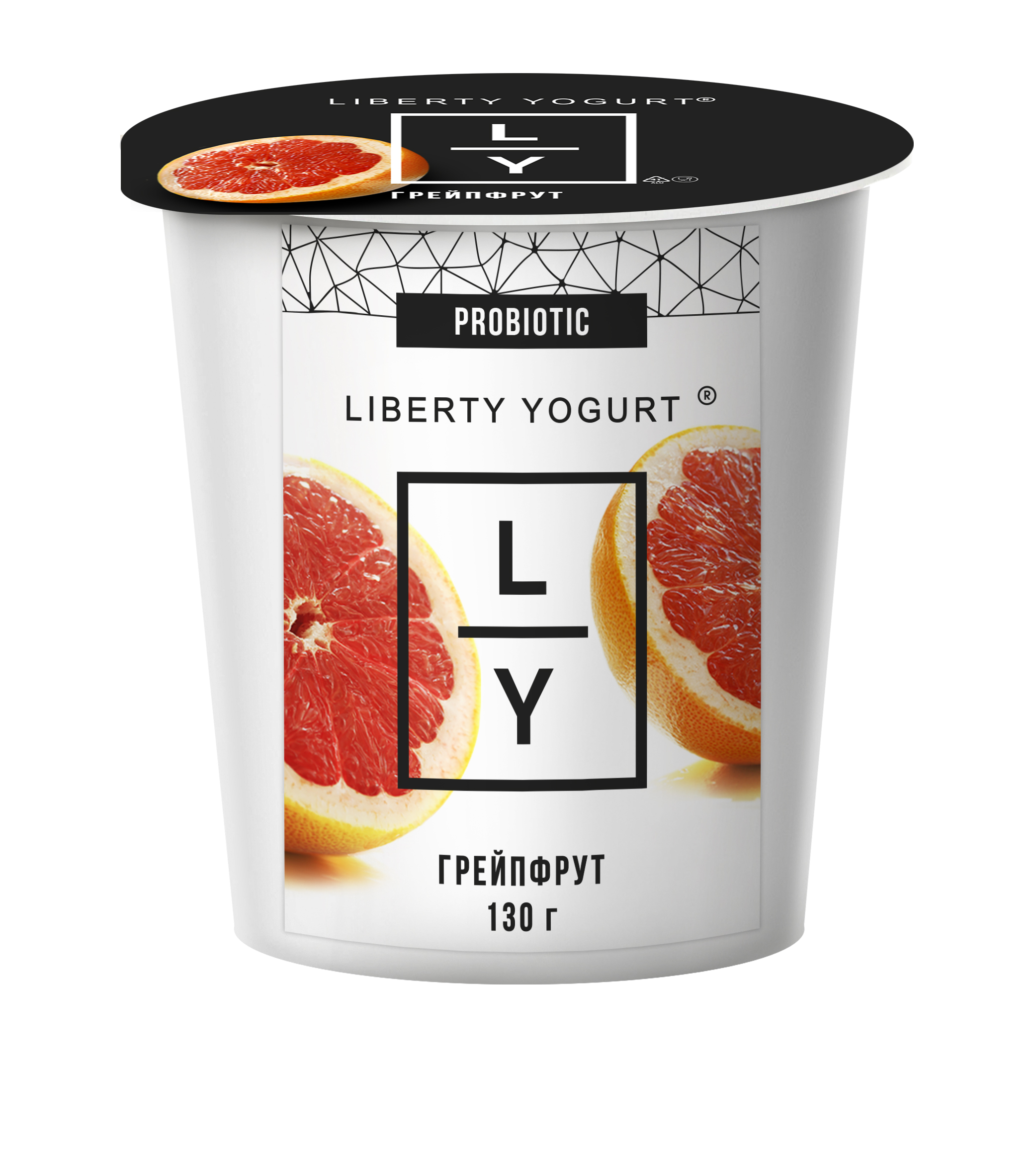 

Йогурт Liberty с грейпфрутом 2,9% 130 г