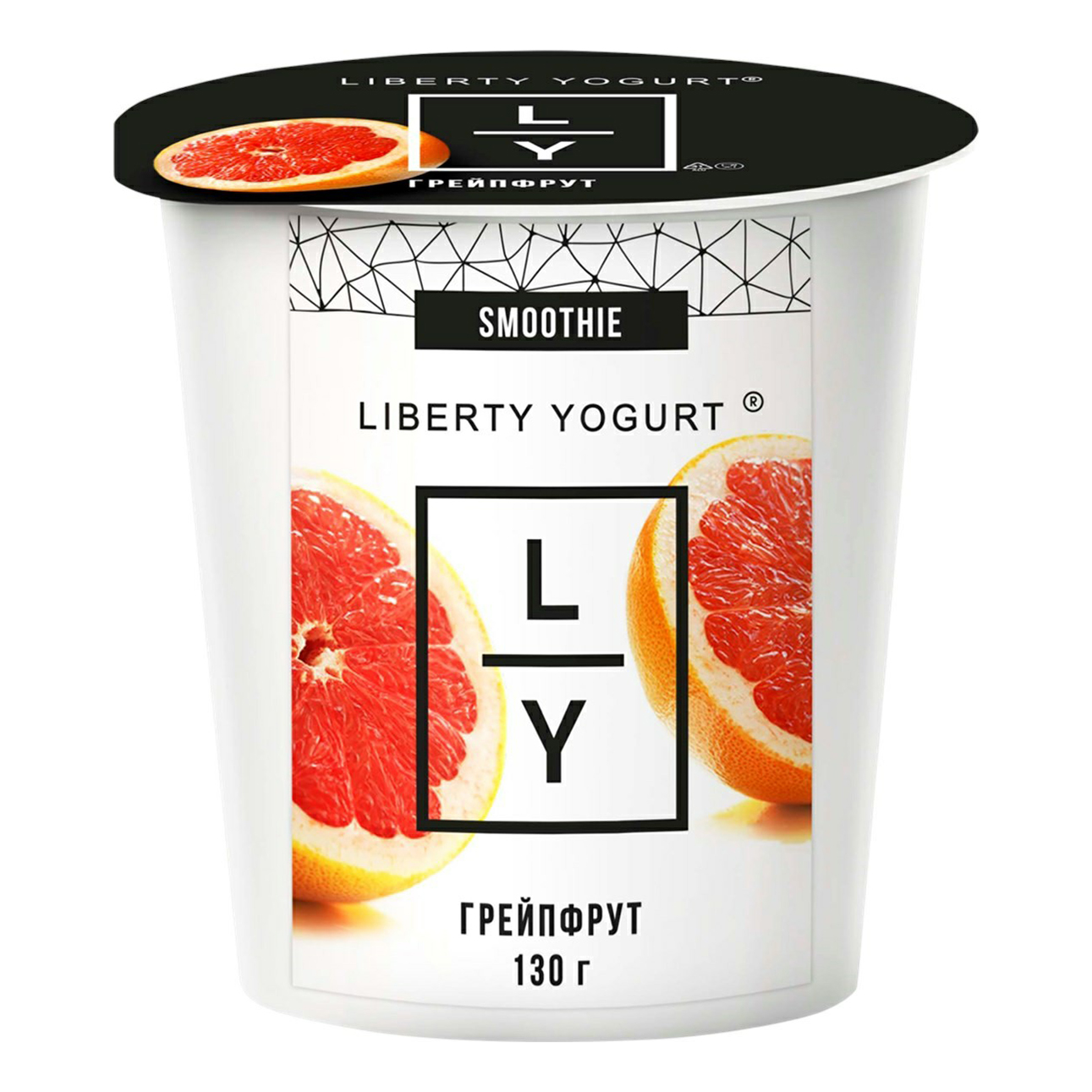 фото Йогурт liberty с грейпфрутом 2,9% 130 г