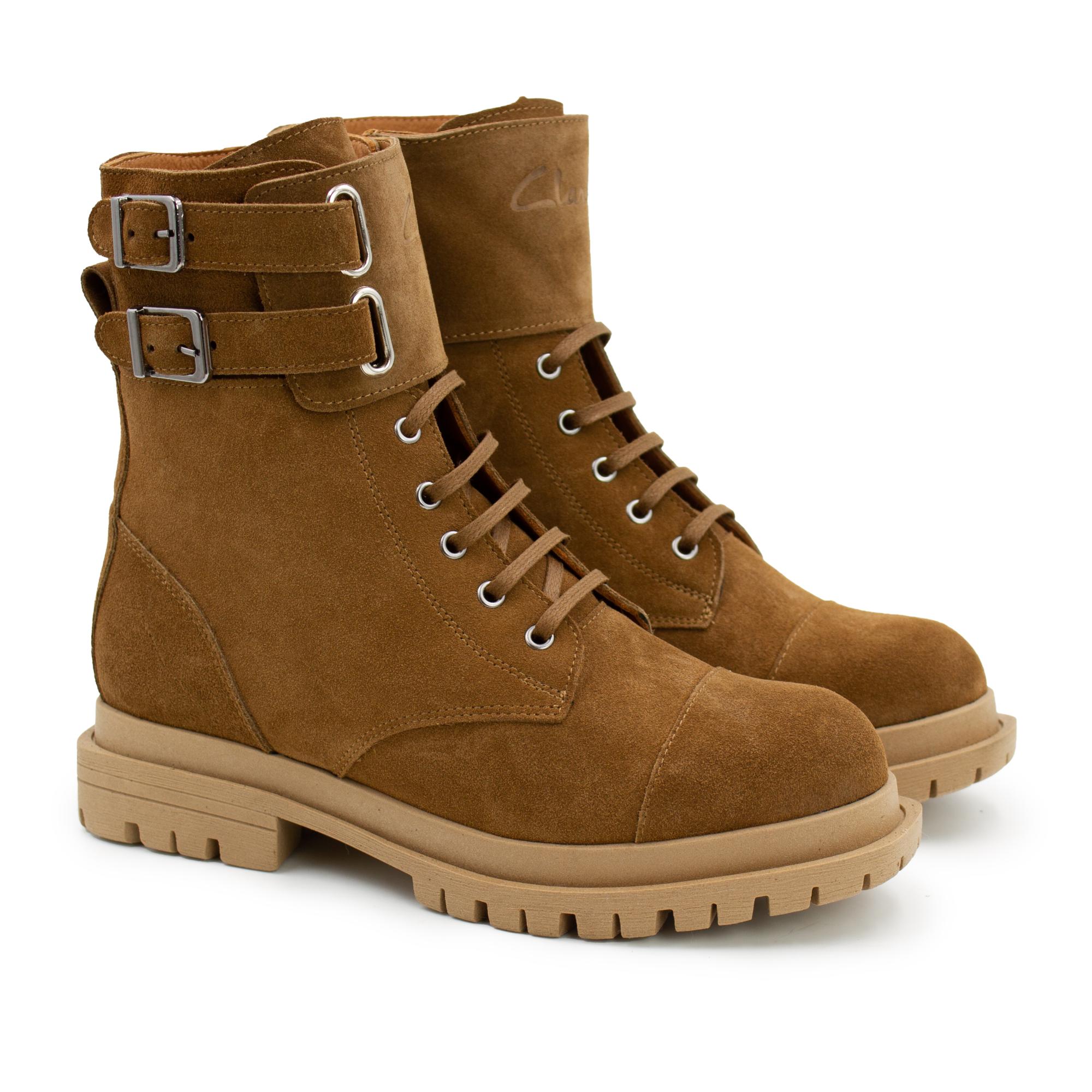 

Ботинки женские Clarks 2220500 коричневые 41 EU, Коричневый, 2220500