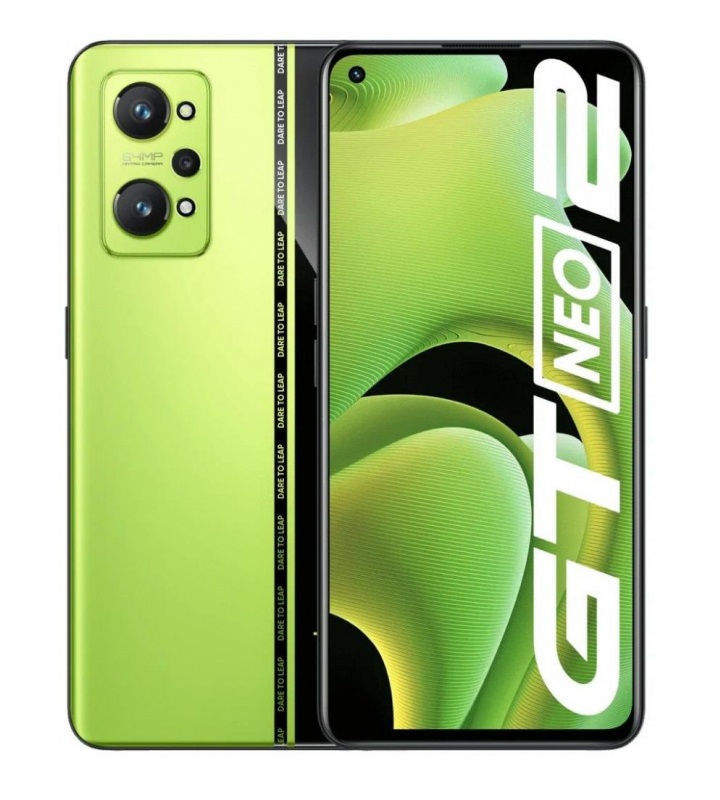

Смартфон realme GT NEO 2 12/256GB зеленый, GT NEO 2