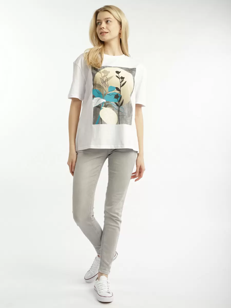 

Футболка женская A passion play SQ75014 белая L, Белый, SQ75014