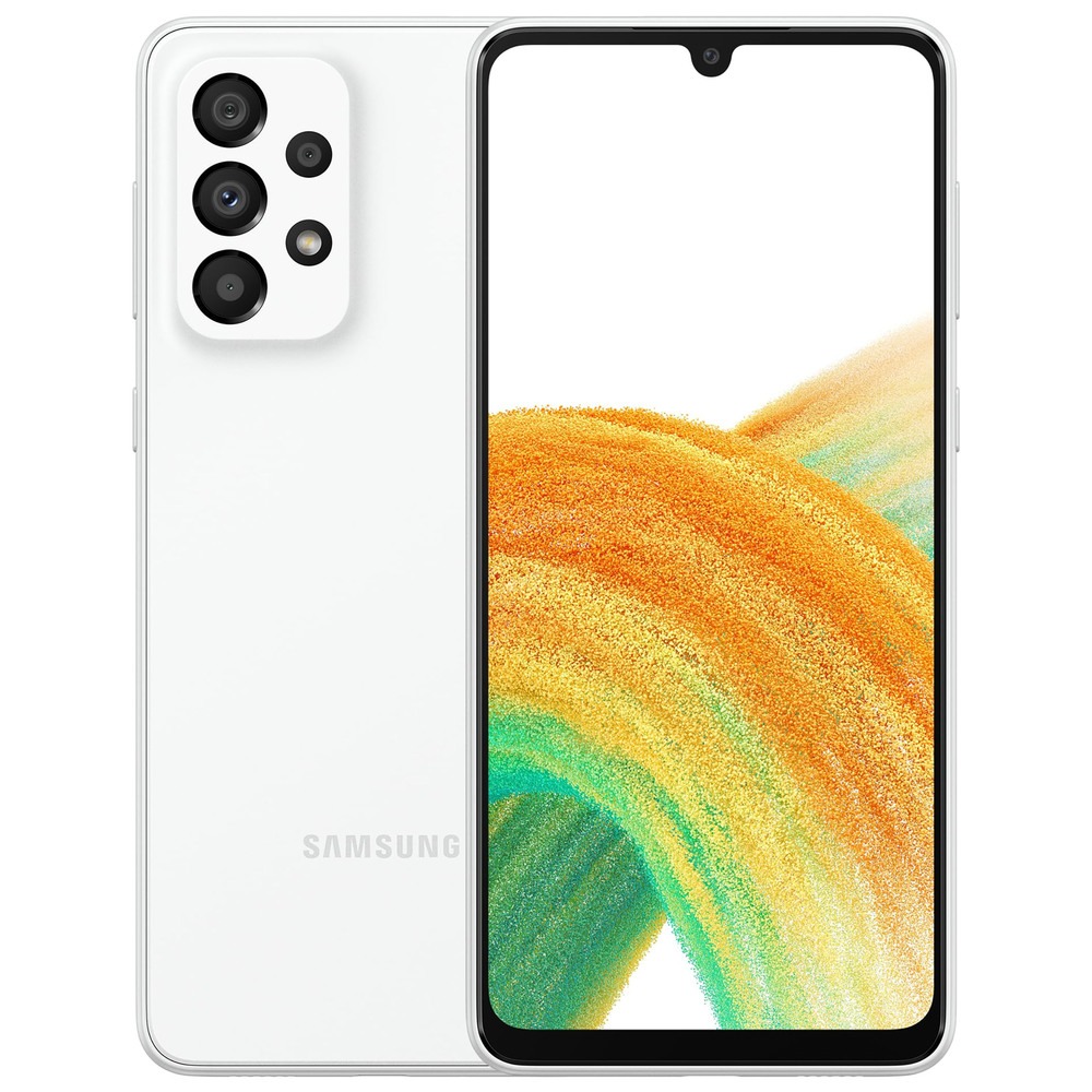 Смартфон Samsung Galaxy A33 6/128GB белый (SM-A336BZWGCAU)