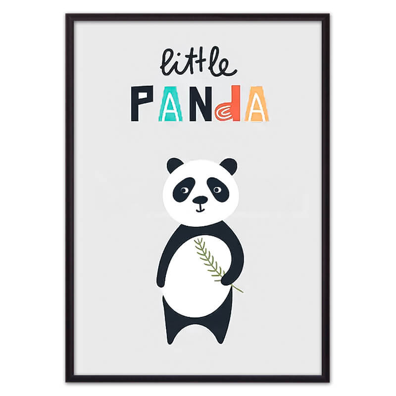 

Панда "Little panda" ВЫБОР РАЗМЕРА:40 х 60 см