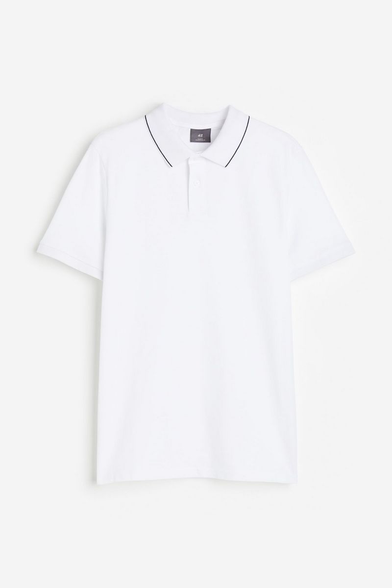 

Футболка мужская H&M 1130226 белая L, Белый, 1130226