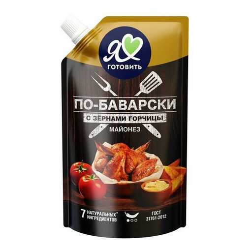 

Майонез Я люблю готовить По-баварски 61% 340 г