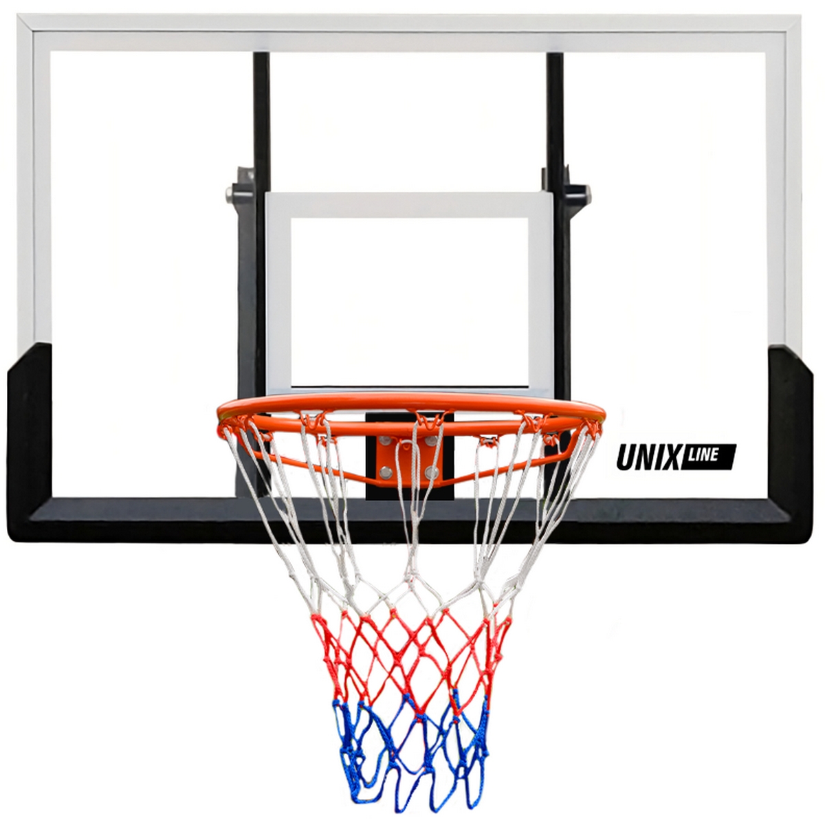Баскетбольный щит из поликарбоната в стальной раме UNIX Line B-Backboard Square
