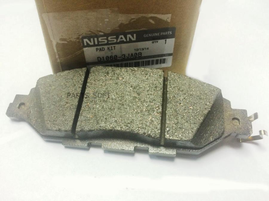 

Колодки Тормозные Передние Jx (L50) D1060-3ja0b NISSAN арт. D1060-3JA0B