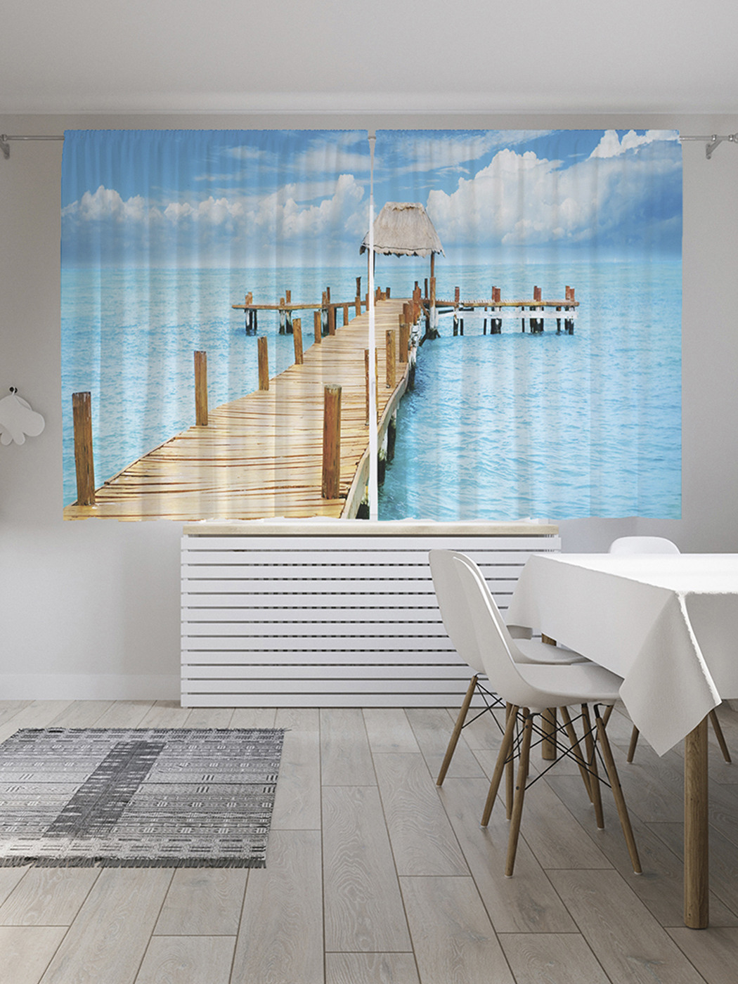 

Шторы с фотопечатью JoyArty "Море облаков" из сатена, 290х180 см