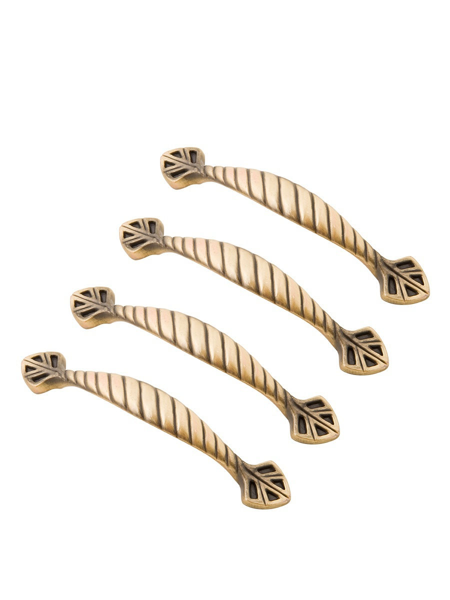 

Комплект из 4 шт Ручка-скоба Kerron 96 мм RS-022-96 BA, бронза, Коричневый, RK-022