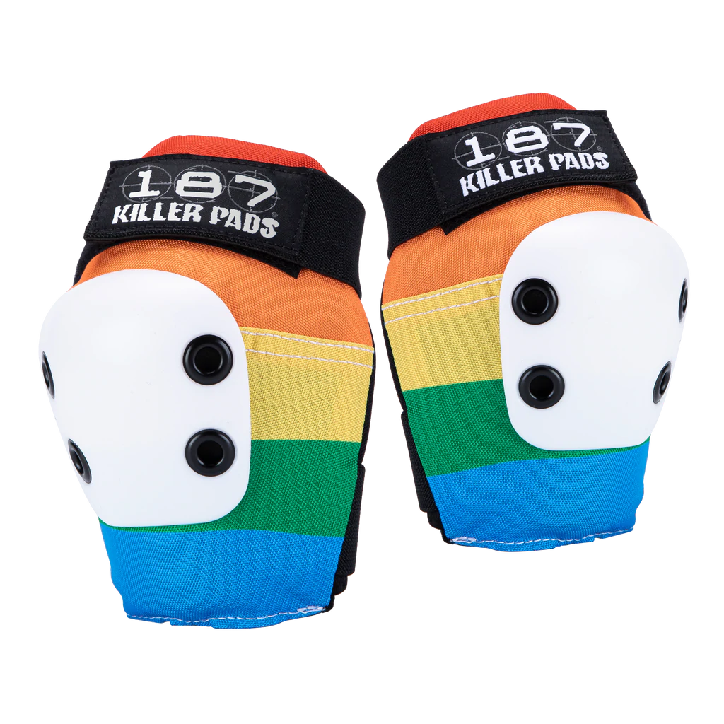 Защита локтей 187 Killer Pads Slim Elbow Rainbow, XS