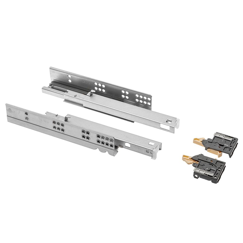 

Направляющие MODERN SLIDE L-250 полного выдвижения для деревянных ящиков с доводчиком