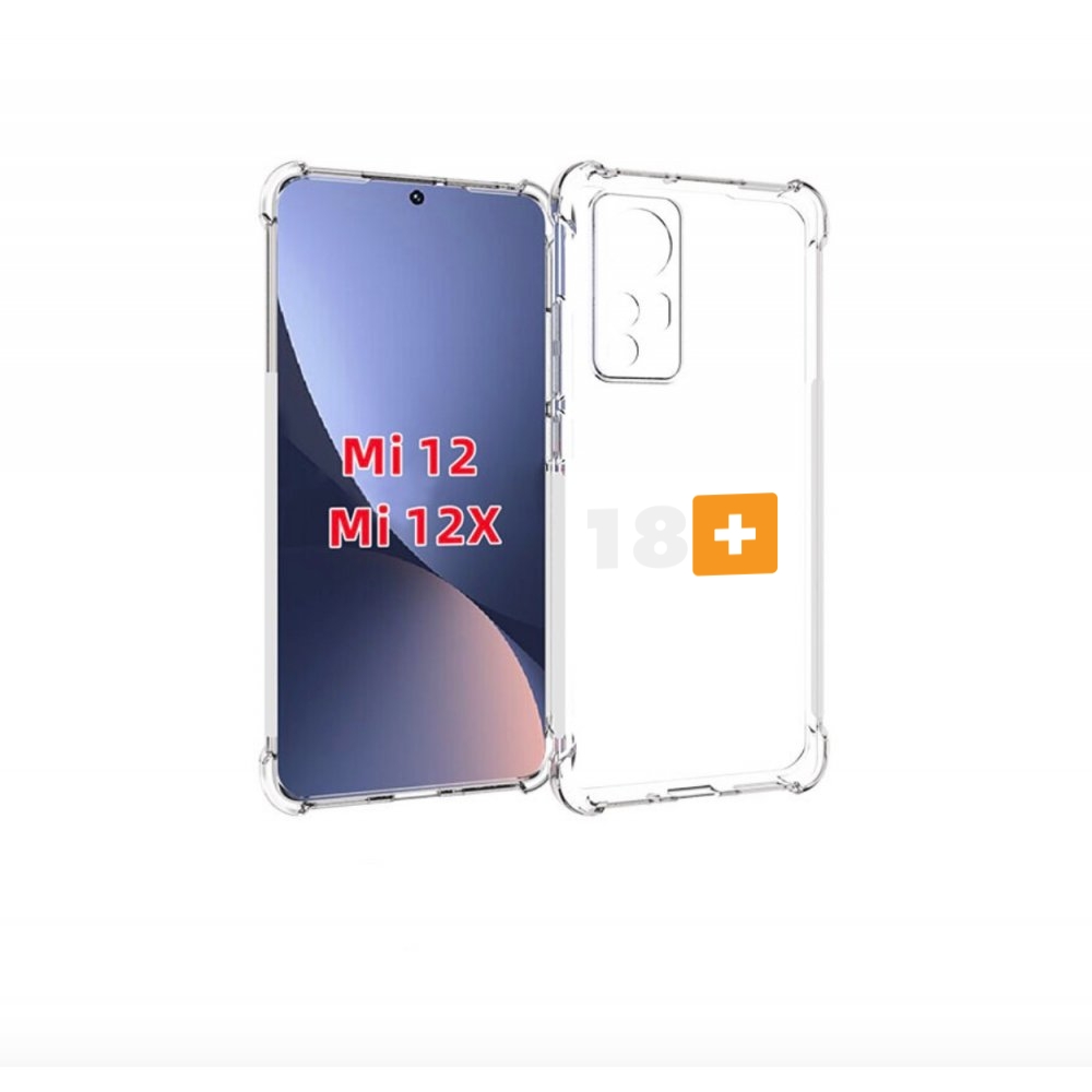 

Чехол-бампер MyPads 18+ для Xiaomi 12/Xiaomi 12X противоударный, Прозрачный, Tocco