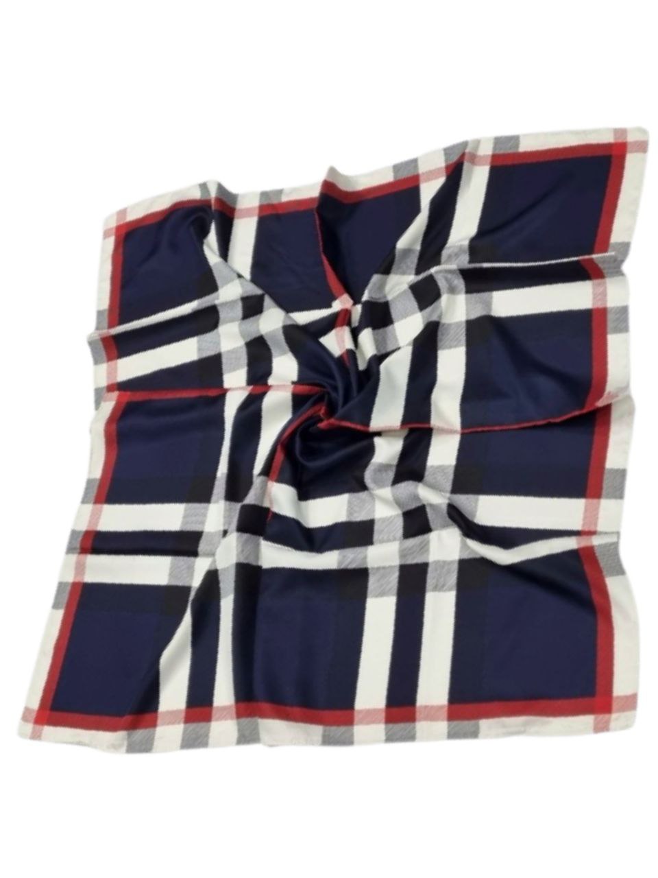 

Платок женский burberry темно-синий, 100х100 см, burberry
