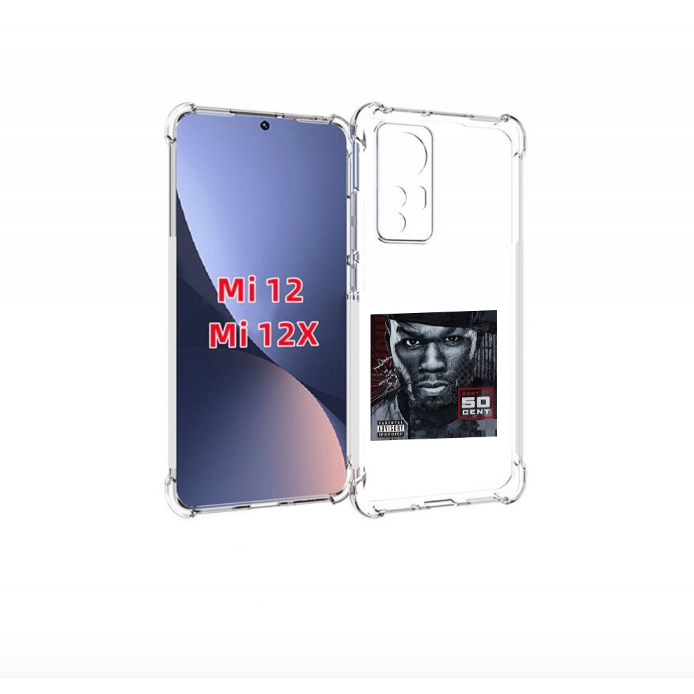 

Чехол бампер MyPads 50 Cent - Best Of для Xiaomi 12., Прозрачный, Tocco