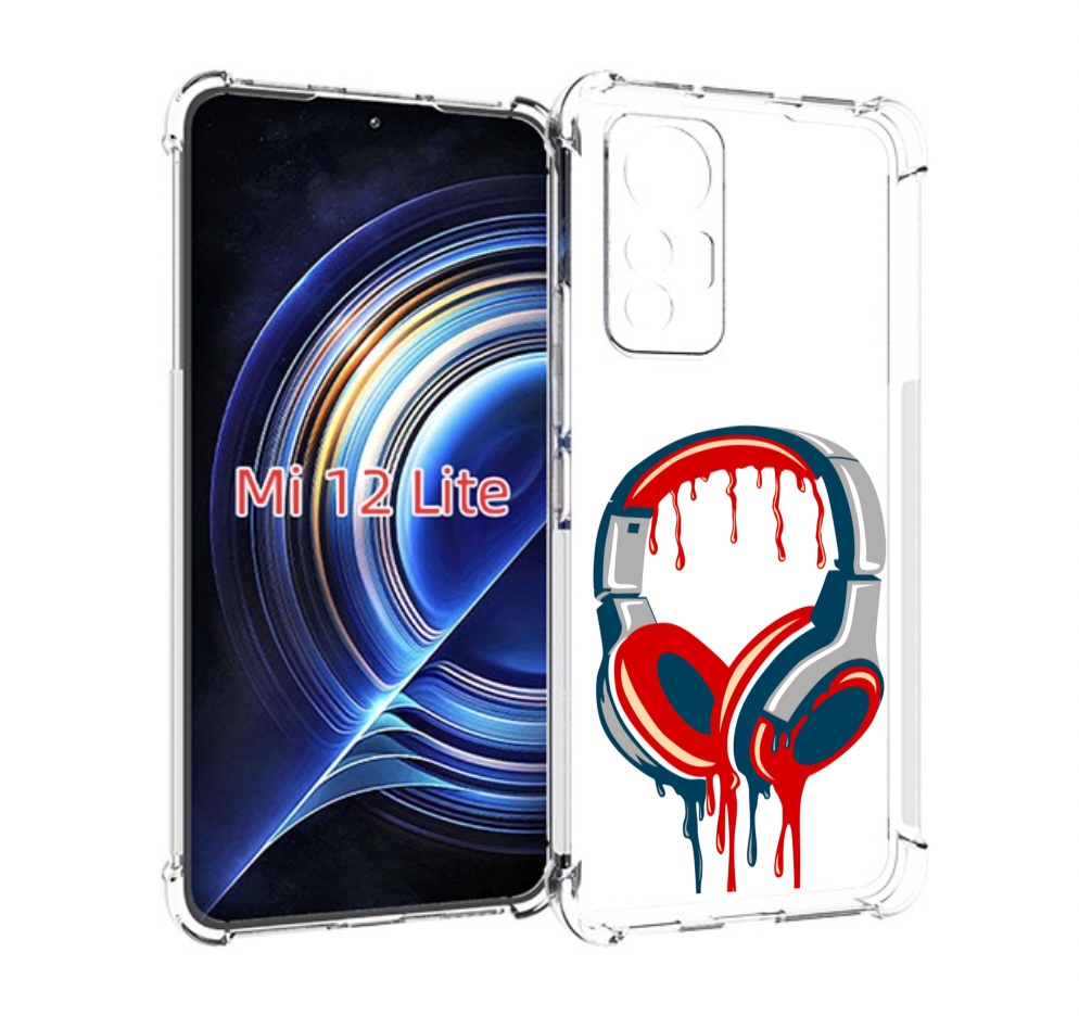 

Чехол MyPads не делай громко для Xiaomi 12 Lite, Прозрачный, Tocco