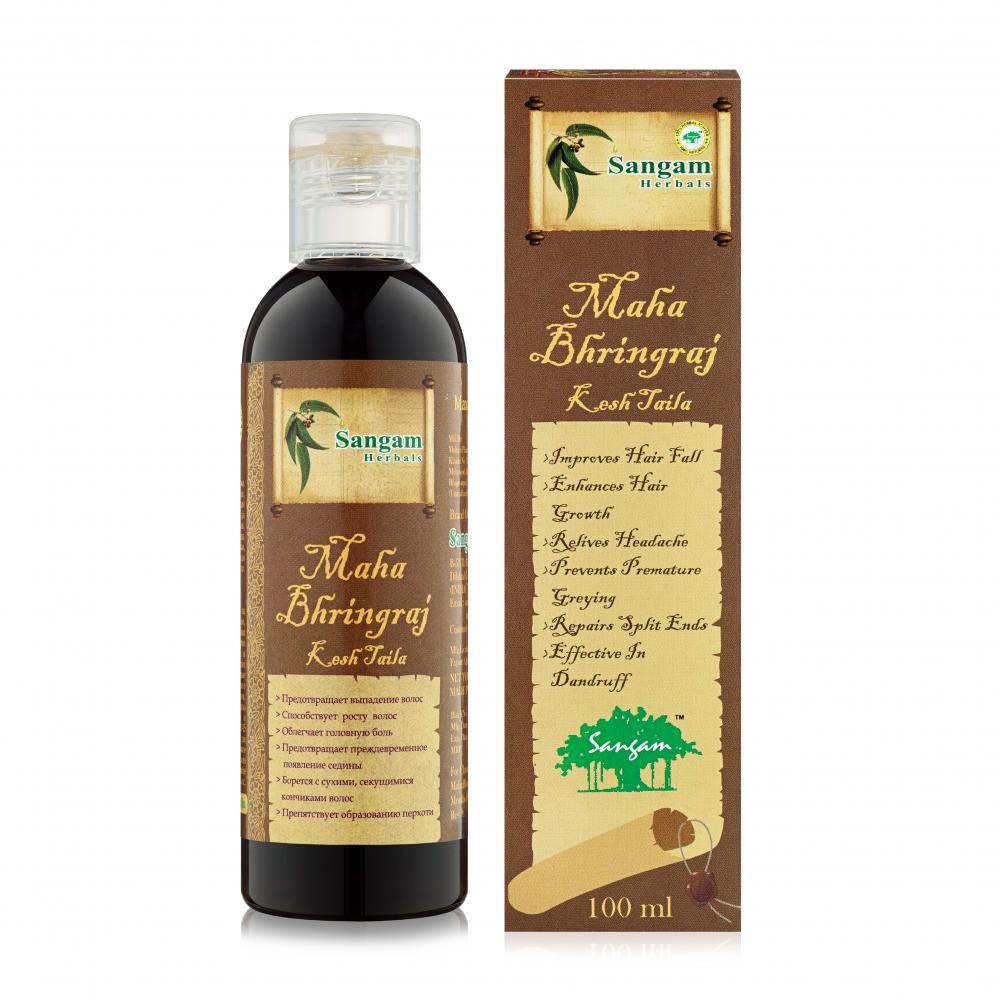 Масло для волос Sangam Herbals Маха Брингарадж 100 мл