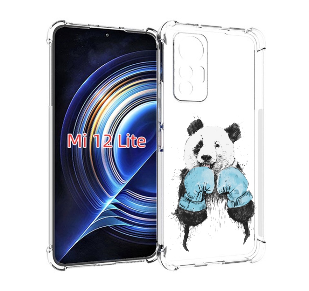 

Чехол MyPads панда боксер для Xiaomi 12 Lite, Прозрачный, Tocco