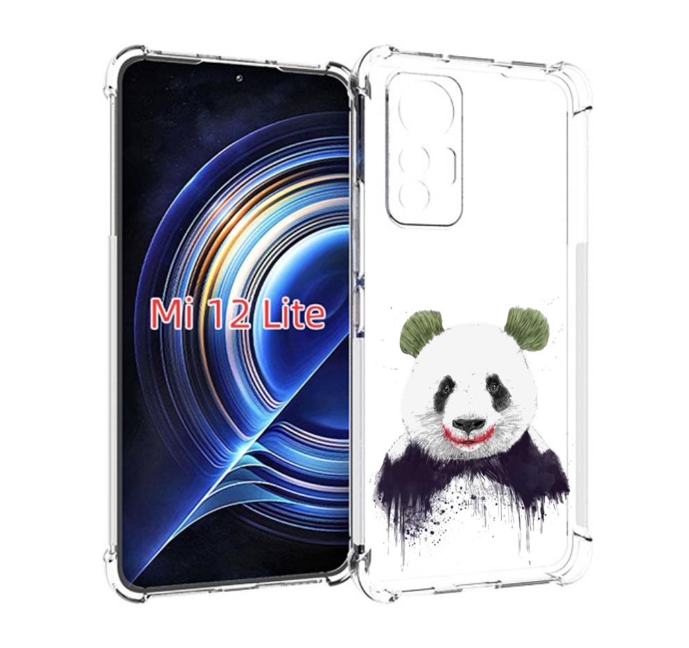 

Чехол MyPads панда джокер для Xiaomi 12 Lite, Прозрачный, Tocco